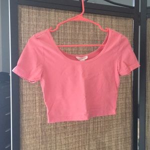 Pink Crop Top